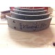 Renault R16 - Jeu de 4 Garnitures de frein 182x40x5