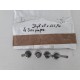 Jeu de 4 Soupapes echap - 32x8x112 VW COX COMBI KARMANN BUGGY