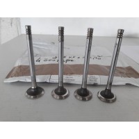 Jeu de 4 Soupapes echap - 32x8x112 VW COX COMBI KARMANN BUGGY