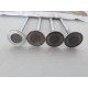 Jeu de 4 Soupapes echap - 32x8x112 VW COX COMBI KARMANN BUGGY