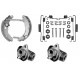 FORD FIESTA MK3 - Kit de frein arriere prémonté 180x32 (Bendix) - Cyl 17mm