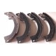 Simca 1000 1100 - Jeu de machoires de frein arriere 216x35 (Bendix)