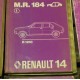 Renault R14 - Manuel de reparation Carrosserie de 1976 - R1210