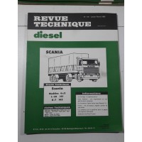 Scania 4x2 L-LB 141 R-T 142 - Revue Technique Diesel RTD 119