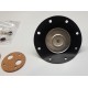 Renault 4cv Caravelle Juva4 Dauphine R8 R10 - Kit Membrane 74mm pompe a essence