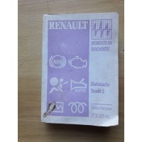 Manuel RENAULT memento Diagnostic 99 - Habitacle Tome 2 - Clio Megane Kangoo Master Laguna Safrane 