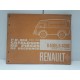 Renault Voltigeur Goelette R4065 R4086 - Catalogue de piece de rechange PR694 derniere edition