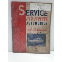 Renault Fregate - 1953 1ere partie - Revue Technique Service automobile
