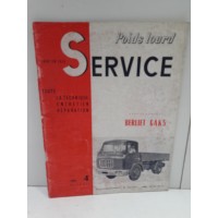 Berliet GAK5 - 1961 Revue Technique Service automobile