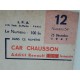 Car Chausson - Juvaquatre - 1947 Revue Technique Service automobile