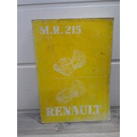 Renault R12/15/16/17/18/20/25/30 - 1979 - Boite auto 4139 4141 - Manuel reparation MR215