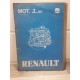MOT.J - Renault 829/851/J5R/J6R/J6T - 1981 - Manuel  reparation Moteur 