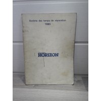 Talbot Horizon - Bareme temps de reparation 1980