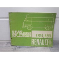 Renault Estafette R2134 R2135 - Manuel piece detachees PR810 1ere edition