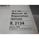 Renault Estafette R2134 - manuel de reparation MR128 provisoire