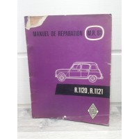 Renault R4 R1120 R1121 -1961- Manuel de reparation MR61