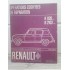 Renault R4 R1120 R2101 -1966- Operations codifiees de reparation RS3303
