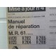 Renault R4 -1969- Mise a jour No4 du Manuel de reparation MR61-3eme edition