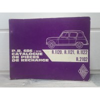 Renault R4 -1962- Manuel pieces detachees PR686 2eme edition