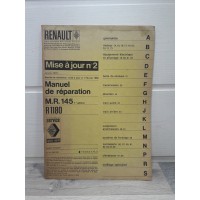 Renault R6 R1180 -1970- Manuel Reparation MR145 mise a jour No2