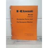 Kawasaki Z400 D3 D4 -1900- Catalogue Pieces detachees