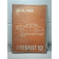 Renault R12 -1974-  Manuel Reparation Mecanique MR150 2e edition 