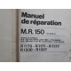 Renault R12 -1974-  Manuel Reparation Mecanique MR150 2e edition 