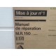 Renault R12 -1969-  Manuel Reparation Mise a jour No1-MR150