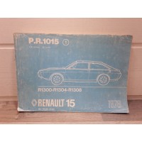 Renault R15 -1976- Catalogue piece PR1015 1ere edition