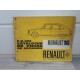 Renault R16 -1965- Catalogue pieces detachees PR820 / 1ere edition