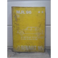 Renault R16 -1973- manuel reparation MR96 3eme edition Tome 2