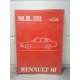 Renault R18 -1984- Manuel de reparation Carrosserie MR211 3eme edition