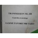 FENDT Transmission ML200 pour Favorit 900 Vario - Manuel controle et montage