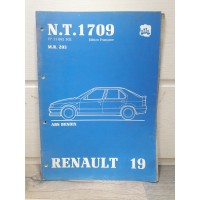 Renault R19 - 1991 - Manuel Technique ABS Bendix NT1709 / MR293