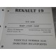 Renault R19 - 1991 - Manuel Normes 15.04 injection multipoints NT1636 