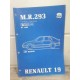 Renault R19 - 1989 - Manuel Technique ABS Bendix NT1492 / MR293