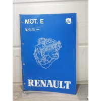 MOT.E - Moteur Renault R19 E6J - 1988 - Manuel de reparation 