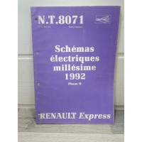 Renault Express 1992 - Manuel Schemas Electriques NT8071