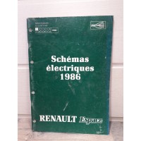 Renault Espace 1 - 1986 - Manuel Shemas electriques NT8015 