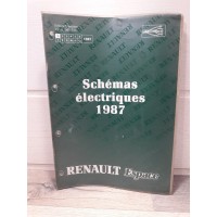 Renault Espace 1 - 1987 - Manuel Shemas electriques NT8031 