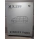 Renault Espace 2 - 5 Manuels Classeur reparation Mecanique MR299