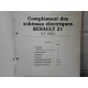 Renault R21 - 1986 - 2 Manuels Shemas electrique NT8018/8021