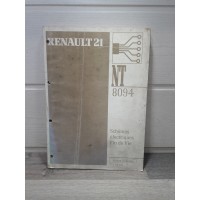 Renault R21 - 1994 - Manuel Shemas electrique Dernier modele NT8094