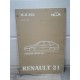 Renault R21 Particularites B48 - Manuel reparation Carrosserie MR292