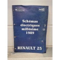 Renault R25 - 1989 - Manuel Shemas electrique NT8048