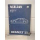 Renault R25 Moteur J/Z - BDV NG UN MJ 4141NG - Manuel evolution NT1363