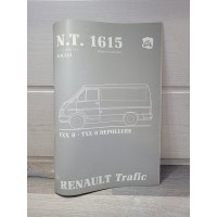 Renault Trafic 1991 - Manuel Paticularites Moteur C1J / F1N - NT1615 - MR222