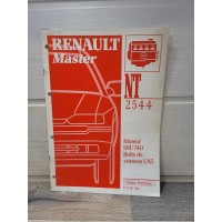 Renault Master II - Manuel Moteur S9U740 2.5L TD Injection BOSCH - NT2544
