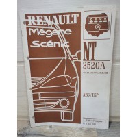 Renault Megane et Scenic 1 - Manuel ABS ESP BOSCH 5.7 - NT3520A