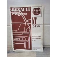 Renault Megane 1 - Manuel Particularites des vehicules D64 - NT2456
